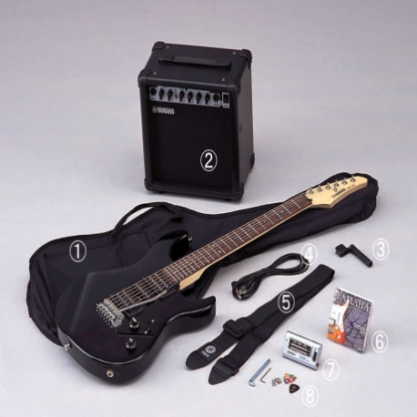 Guitarra Eléctrica YAMAHA Paquete de Guitarra Eléctrica, amplificador y accesorios  GERG121GPII - Envío Gratuito