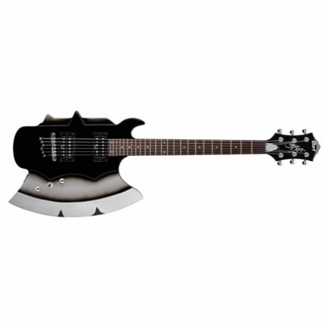 Guitarra Eléctrica CORT GUITARRA ELEC. GENE SIMMONS NGA. C/FDA MOD. GS AXE-2 BK  8213320 - Envío Gratuito