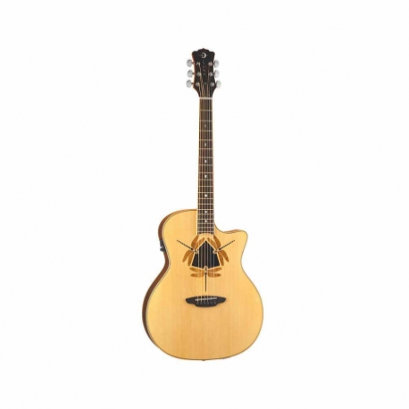 Guitarra Electroacustica LUNA GUITARRA ELECTROACUSTICA LUNA ORACLE DRAGONFLY NAT. MOD. OCL DFY 8202892 - Envío Gratuito
