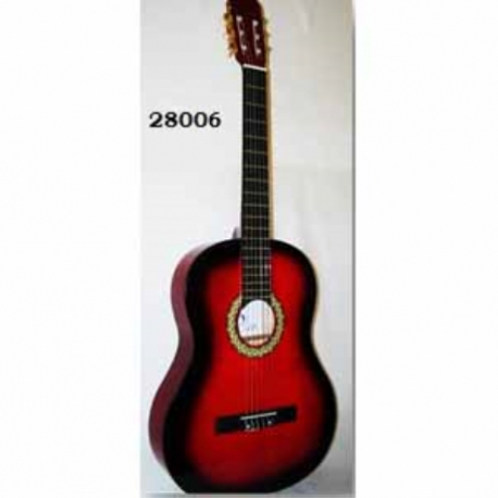 Guitarra Acústica SEGOVIA GUITARRA CLASICA ROJA SEGOVIA 28006 - Envío Gratuito