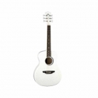 Guitarra Acústica LUNA GUITARRA ACUSTICA AURORA BOREAL BY LUNA, BCA. MOD. AR BOR WHT  7000251 - Envío Gratuito