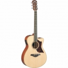 Guitarra Acústica YAMAHA Guitarra Electroacustuca serie A con caja de Caoba, sistema SRT GAC3M - Envío Gratuito