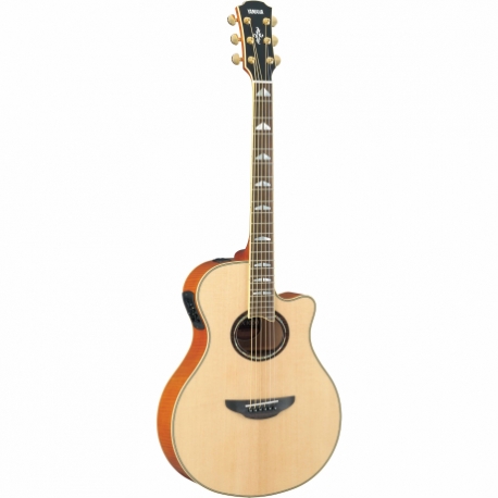 Guitarra Acústica YAMAHA Guitarra EA serie APX, tapa sólida, sistema de preamp SRT  GAPX1000 - Envío Gratuito